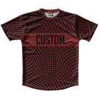 Red Maroon And Black