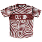 Red Maroon And White