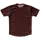 Red Maroon And Black