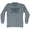 Washout Surf Break Crossed Surf Board Surfing Destination Mens Tri-Blend Long Sleeve T-Shirt