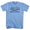 White Surf Break Crossed Surf Board Surfing Destination Mens Tri-Blend T-Shirt