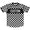 Black & White Custom Checkerboard Soccer Jersey