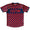 Navy & Red Custom Checkerboard Soccer Jersey