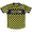 Navy & Yellow Lemon Custom Checkerboard Soccer Jersey