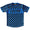 Royal & Black Custom Checkerboard Soccer Jersey