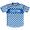 Royal & White Custom Checkerboard Soccer Jersey