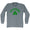 California State Shamrock Tri-Blend Long Sleeve T-shirt