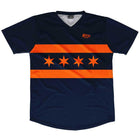 Navy & Orange