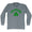 Colorado State Shamrock Tri-Blend Long Sleeve T-shirt