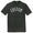 Custom Beach Sand Text Black Heather Mens Tri-Blend DTG T-Shirt