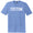 Custom Ruckus Font Blue Heather Mens Tri-Blend DTG T-Shirt