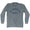 Florida St. Augustine Beach Mens Tri-Blend Long Sleeve Vintage T-shirt