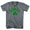 Georgia State Shamrock Tri-Blend V-neck Womens T-shirt