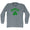 Hawaii State Shamrock Tri-Blend Long Sleeve T-shirt
