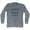 Hawaii Waikiki Beach Oahu Mens Tri-Blend Long Sleeve Vintage T-shirt