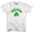 Indiana State Shamrock Womens Cotton T-shirt