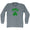 Iowa State Shamrock Tri-Blend Long Sleeve T-shirt