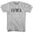 Iowa State Stencil Mens Cotton T-shirt