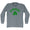 Kentucky State Shamrock Tri-Blend Long Sleeve T-shirt