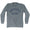 Maryland Assateague Island Mens Tri-Blend Long Sleeve Vintage T-shirt