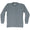 Mile End Athletic Grey Blank Long Sleeve T-shirt