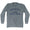 Montana Whitefish Lake State Park Mens Tri-Blend Long Sleeve Vintage T-shirt