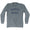 North Carolina Yaupon Beach Mens Tri-Blend Long Sleeve Vintage T-shirt