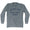 North Dakota Beaver Lake State Park beach Mens Tri-Blend Long Sleeve Vintage T-shirt