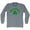 North Dakota State Shamrock Tri-Blend Long Sleeve T-shirt