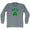 Ohio State Shamrock Tri-Blend Long Sleeve T-shirt