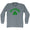 Oklahoma State Shamrock Tri-Blend Long Sleeve T-shirt