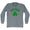 Oregon State Shamrock Tri-Blend Long Sleeve T-shirt