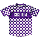 Purple & White