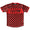 Red & Black Custom Checkerboard Soccer Jersey