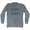 Rhode Island Point Judith Mens Tri-Blend Long Sleeve Vintage T-shirt