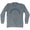 Rhode Island Quonochontaug Mens Tri-Blend Long Sleeve Vintage T-shirt