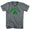 Rhode Island State Shamrock Tri-Blend V-neck Womens T-shirt