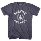 Heather Navy Blue