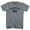 Team Bruce Over An American Flag Mens Tri-Blend T-Shirt