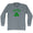 Texas State Shamrock Tri-Blend Long Sleeve T-shirt