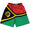 Vanuatu Country Flag Lacrosse Shorts Made In USA