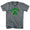 Vermont State Shamrock Tri-Blend V-neck Womens T-shirt