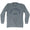 West Virginia State 1863 Mens Tri-Blend Long Sleeve Vintage T-shirt