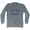 West Virginia Bee Run Beach Mens Tri-Blend Long Sleeve Vintage T-shirt