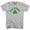 West Virginia State Shamrock Womens Cotton T-shirt