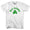 West Virginia State Shamrock Womens Cotton T-shirt